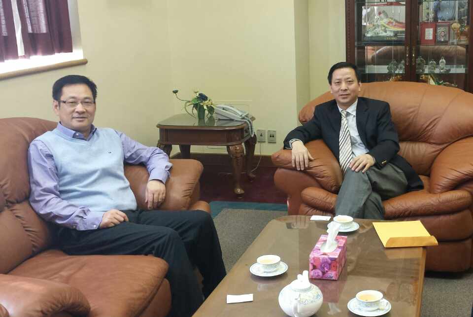 我司董事長(zhǎng)拜訪中國(guó)駐加使館經(jīng)濟(jì)商務(wù)參贊