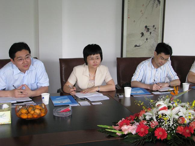 人民銀行來公司本部開展有關(guān)私募股權(quán)投資的調(diào)研工作